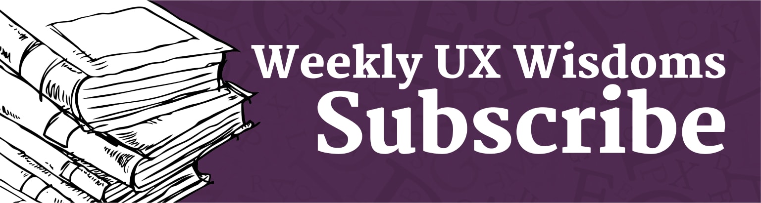 Subscribe to Quotesthetics - Your Daily UX Wisdoms